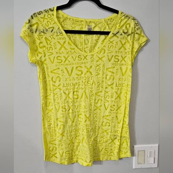 Victoria's Secret Sport Yellow Top - Picture 1 of 5